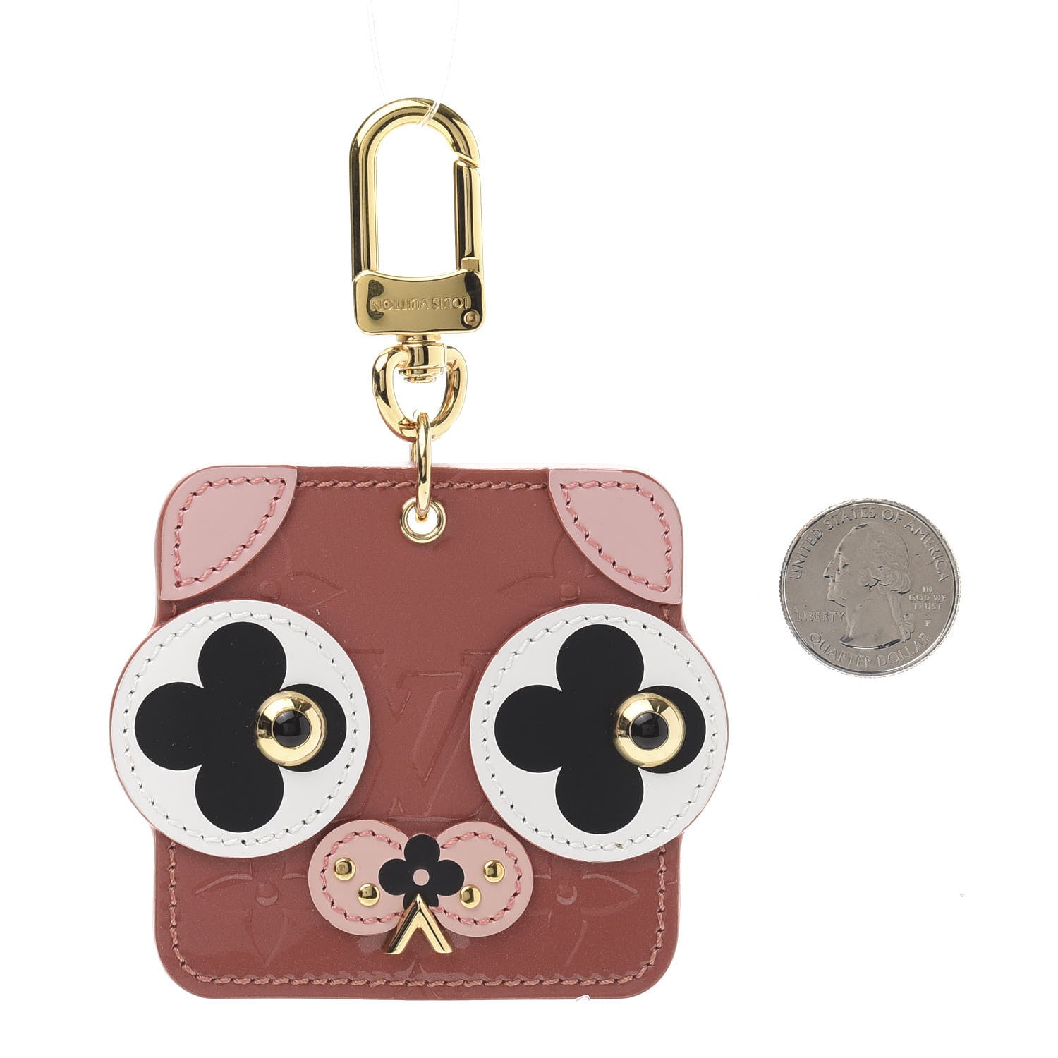 Louis Vuitton Vernis Valentine Dog Bag Charm Key Ring 2 of 5