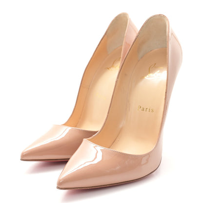 Christian Louboutin Patent So Kate 120 Pumps 37 Nude 4 of 8