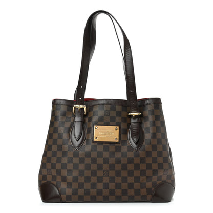 Louis Vuitton Damier Ebene Hampstead MM 1 of 11