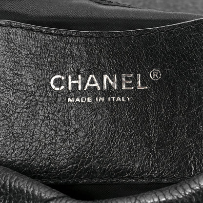 Chanel Glazed Calfskin Stitched On The Road Flap Black 6 of 11