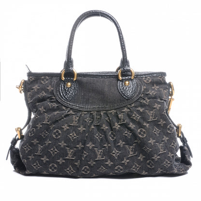 Louis Vuitton Denim Neo Cabby MM Black 1 of 7