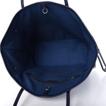 Louis Vuitton Monogram Escale Neverfull MM Blue 5 of 10