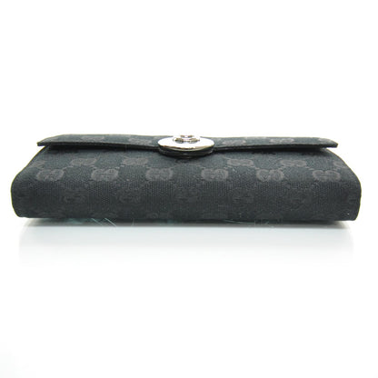 Gucci Monogram Eclipse Continental Wallet Black 4 of 8
