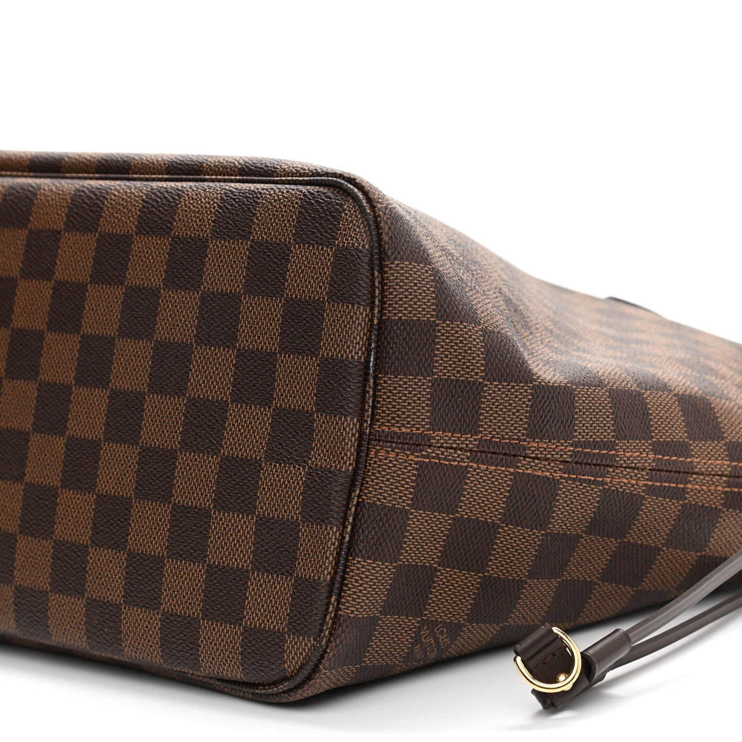 Louis Vuitton Damier Ebene Neo Neverfull MM Rose Ballerine 10 of 12