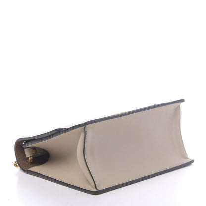 Fendi Vitello Grace Matte Small Kan U Shoulder Bag Nuvola 4 of 9