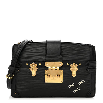 Louis Vuitton Epi Trunk Clutch Black 1 of 12