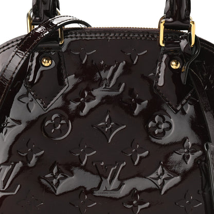 Louis Vuitton Vernis Alma BB Amarante 7 of 10