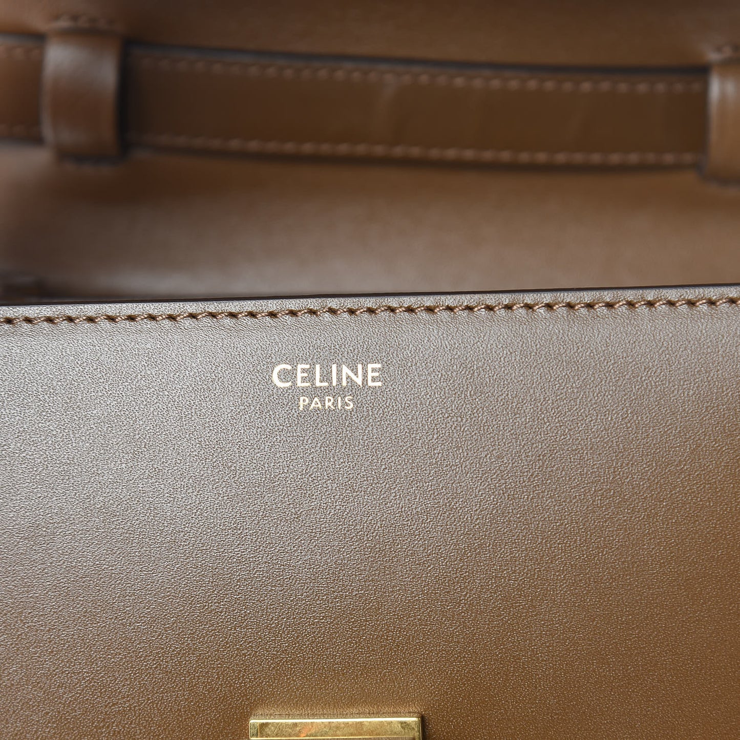 Box Calfskin Small Classic Box Flap Bag Camel