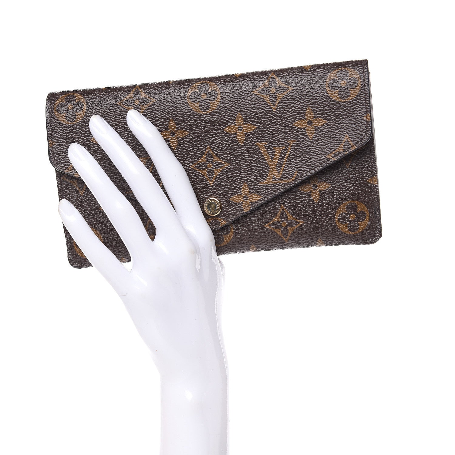 Louis Vuitton Monogram Jeanne Wallet Fuchsia 2 of 7