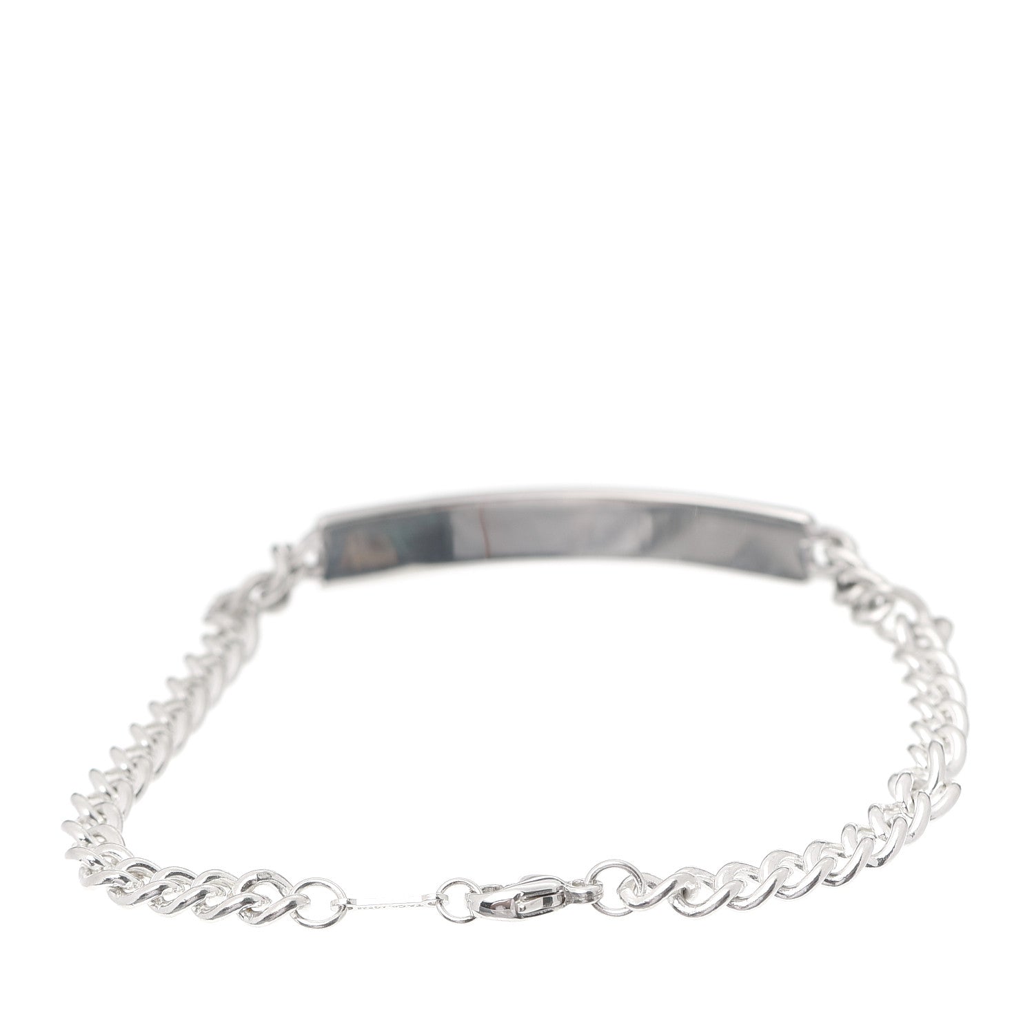Tiffany Sterling Silver Paloma Picasso Loving Heart Bar Bracelet 3 of 5