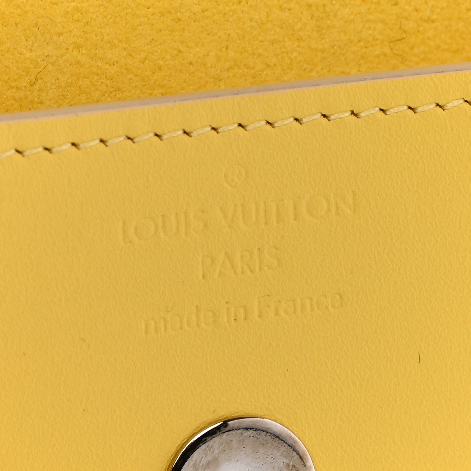 Louis Vuitton Damier Azur Woody Sunglasses Case Pineapple 5 of 6