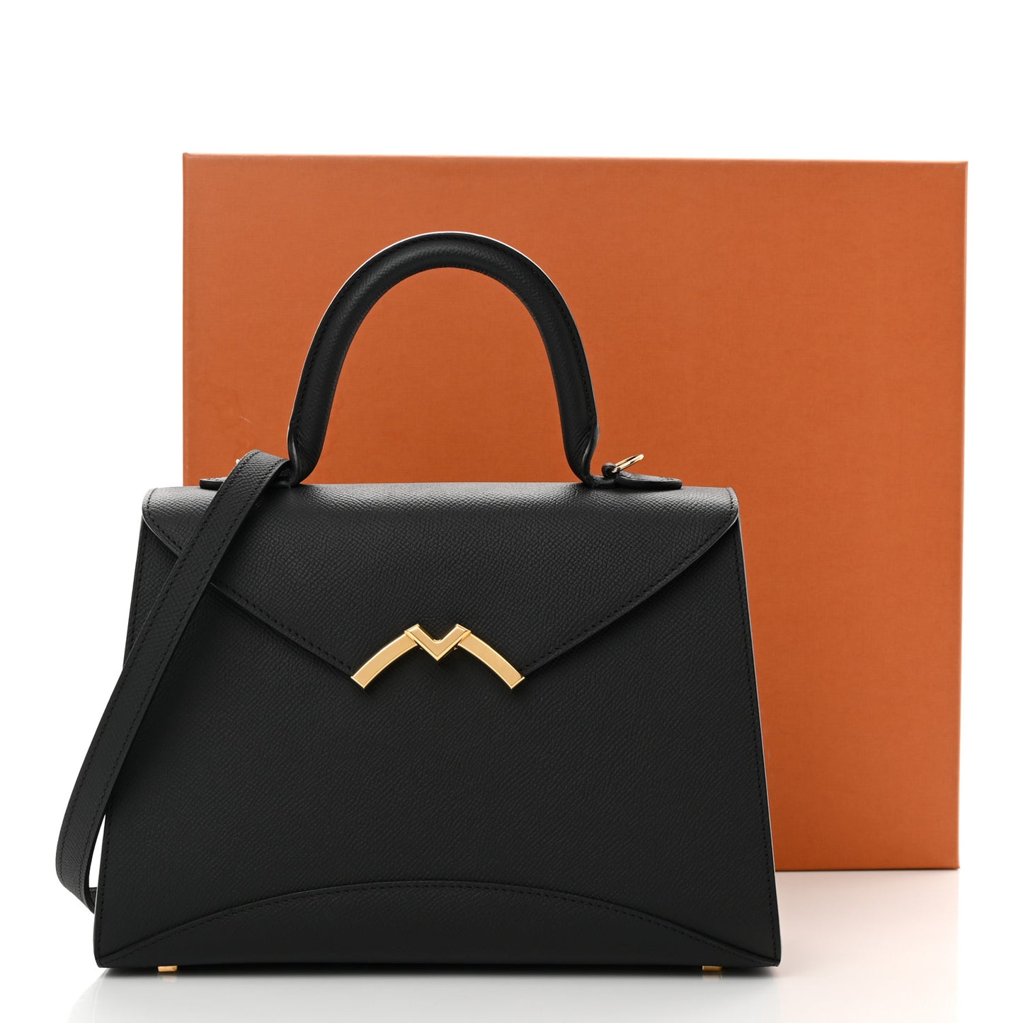 Carat Calfskin Gabrielle PM Black
