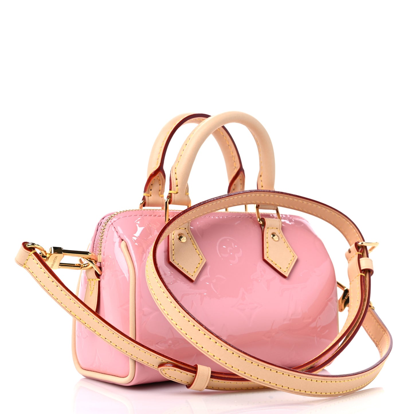 Vernis Monogram Nano Speedy Mochi Pink