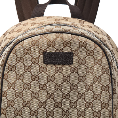Gucci Monogram Travel Backpack Dark Brown 9 of 9