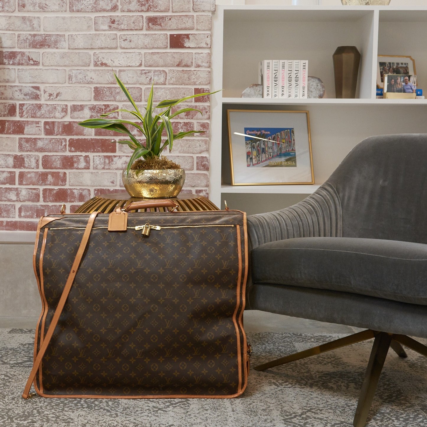 Monogram Garment Bag