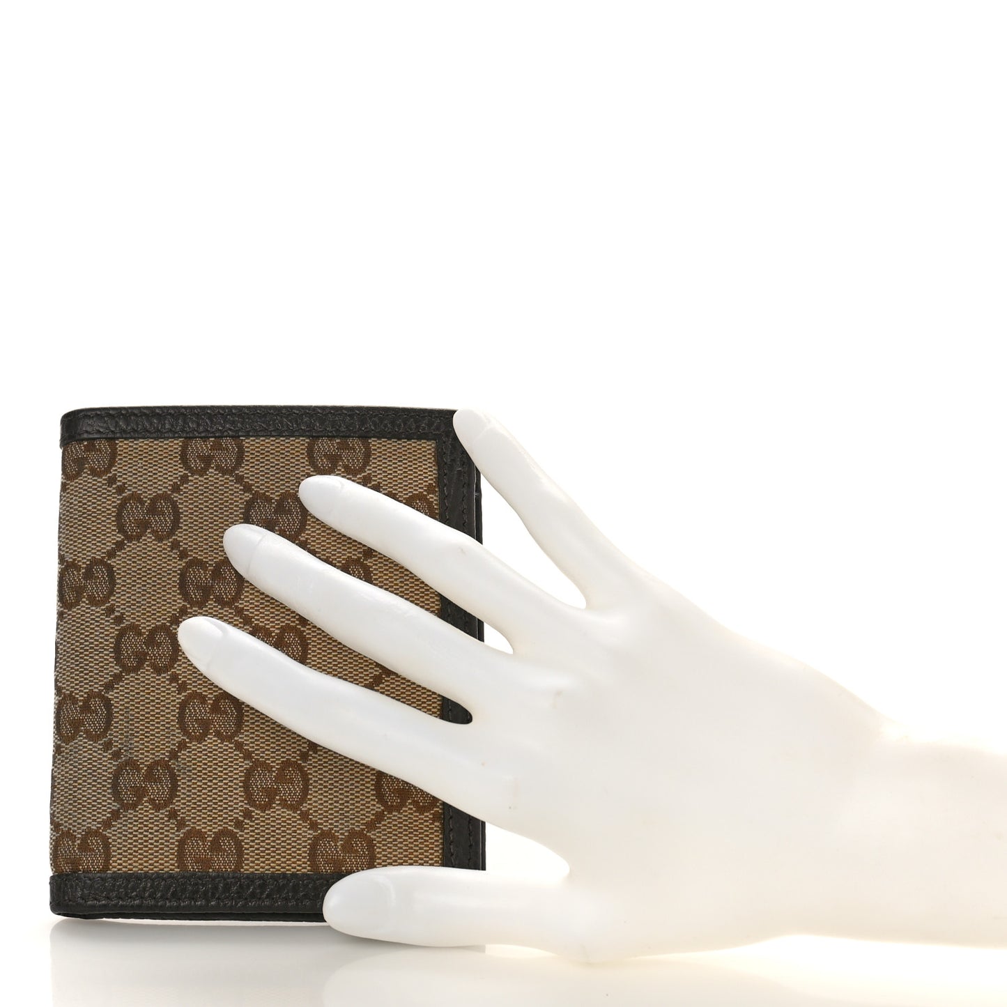 Monogram Bi-Fold Wallet Dark Brown