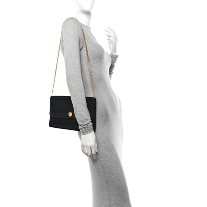 Christian Dior Monogram Chain Shoulder Bag Black 3 of 11