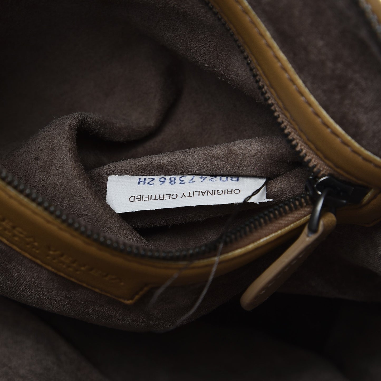 Nappa Intrecciato Pillow Crossbody Messenger Camel