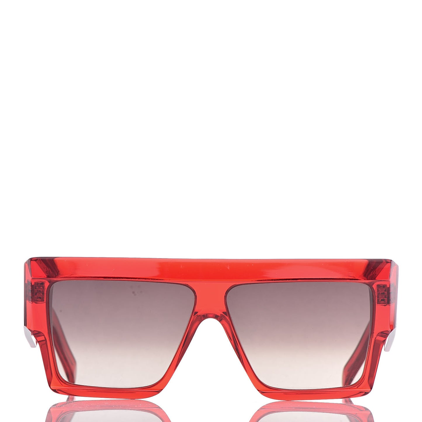 Acetate Squared Sunglasses CL 400301 Red