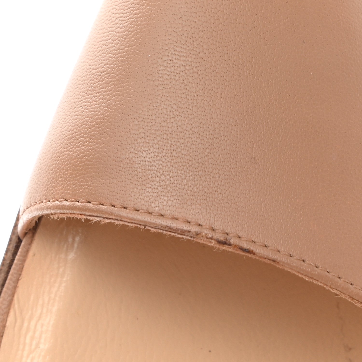 Christian Louboutin Nappa Newton 70 Pumps 35 Beige Silver 10 of 10