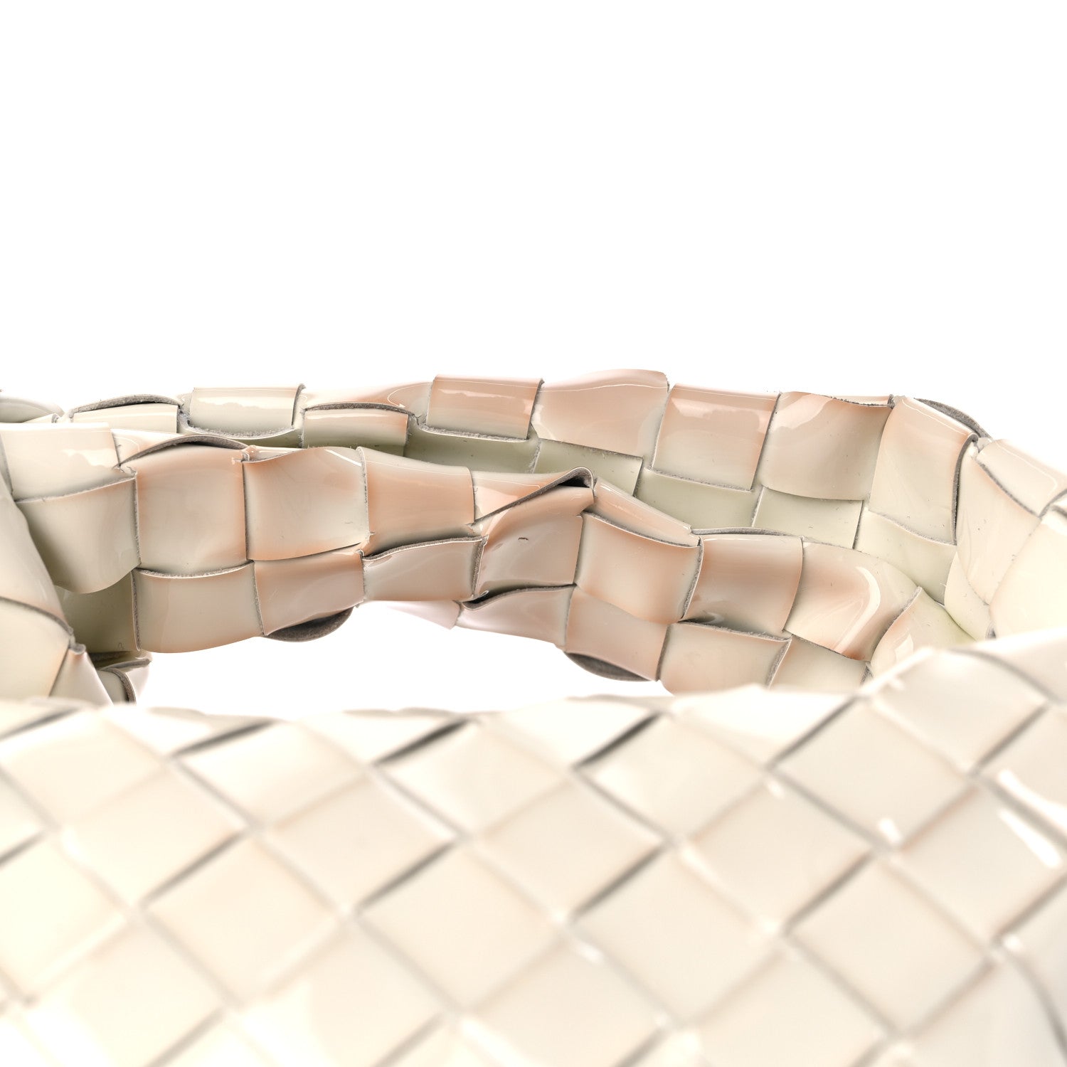 Bottega Veneta Patent Nappa Intrecciato Mini Jodie White 11 of 12