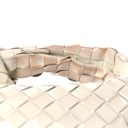 Bottega Veneta Patent Nappa Intrecciato Mini Jodie White 11 of 12