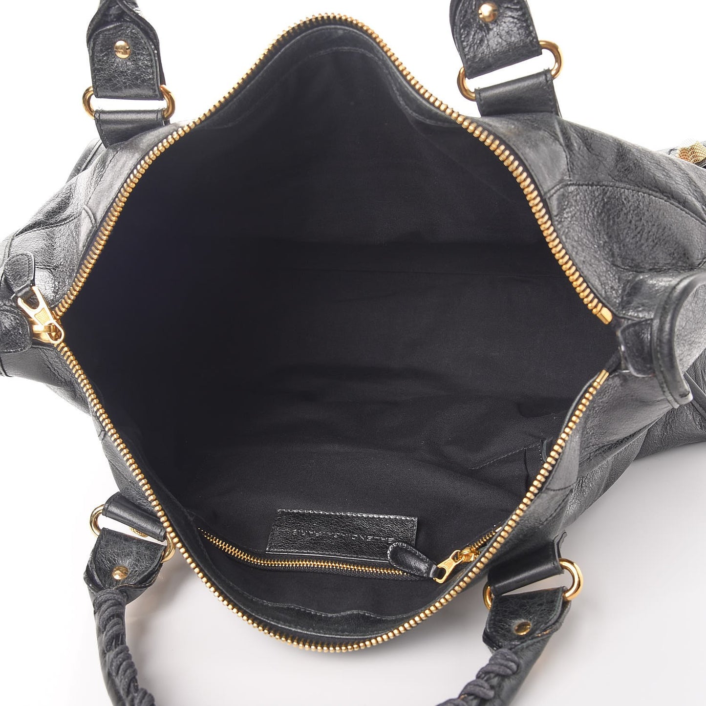 Agneau Giant 21 Gold Hardware Work Black