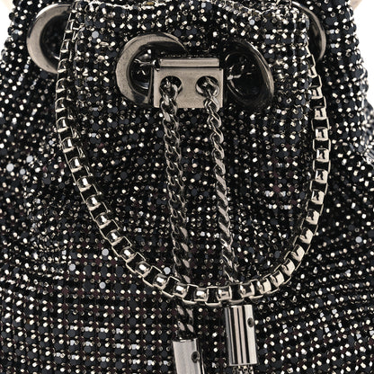 Jimmy Choo Mesh Crystal Bon Bon Bag Black 8 of 10