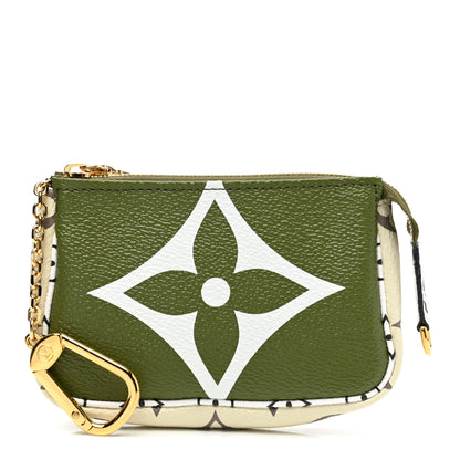 Louis Vuitton Monogram Giant Micro Pochette Accessories Kaki White 1 of 7
