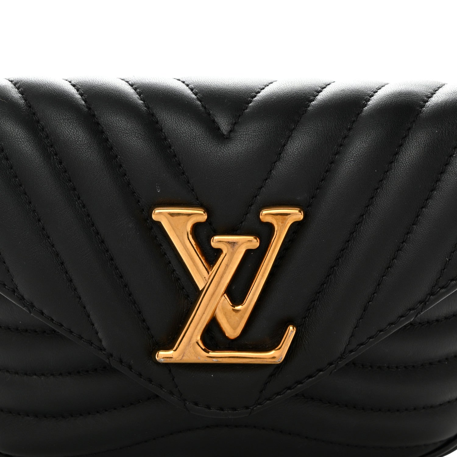 Louis Vuitton Calfskin New Wave Multi Pochette Black 7 of 9