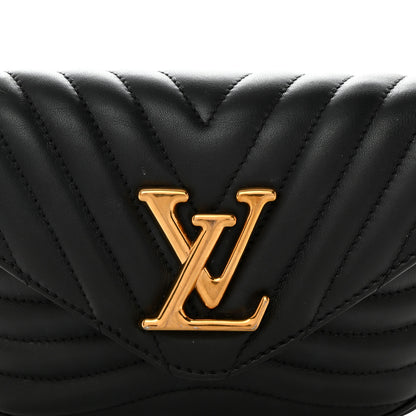 Louis Vuitton Calfskin New Wave Multi Pochette Black 7 of 9