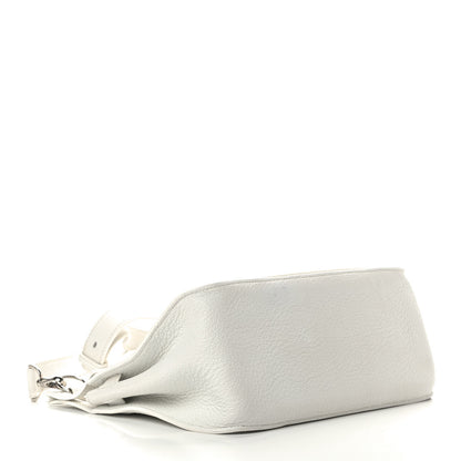 Hermes Taurillon Clemence Jypsiere 28 White 3 of 13