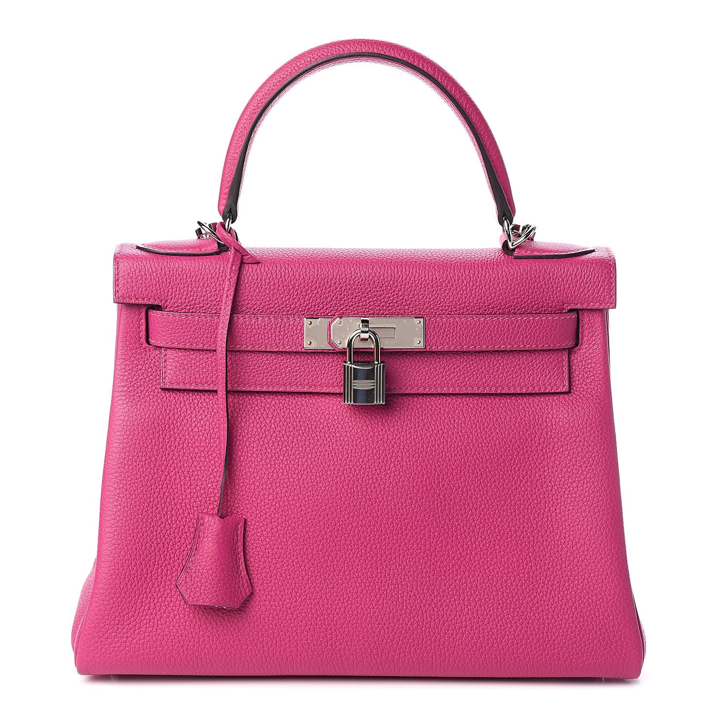 Hermes Togo Kelly Retourne 28 Rose Pourpre 1 of 37