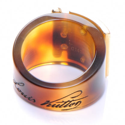 Louis Vuitton Lock Me Ring 8 L Ecaille 4 of 5