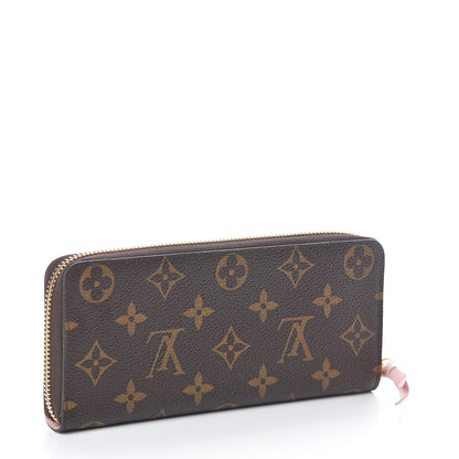 Louis Vuitton Monogram Clemence Wallet Rose Ballerine 3 of 6