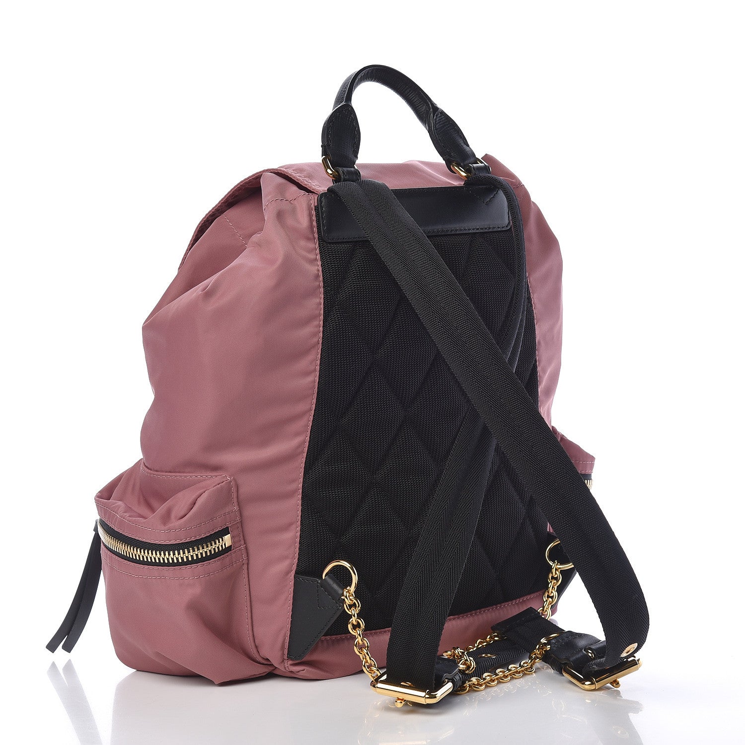 Burberry Nylon Medium Rucksack Backpack Mauve Pink 3 of 11