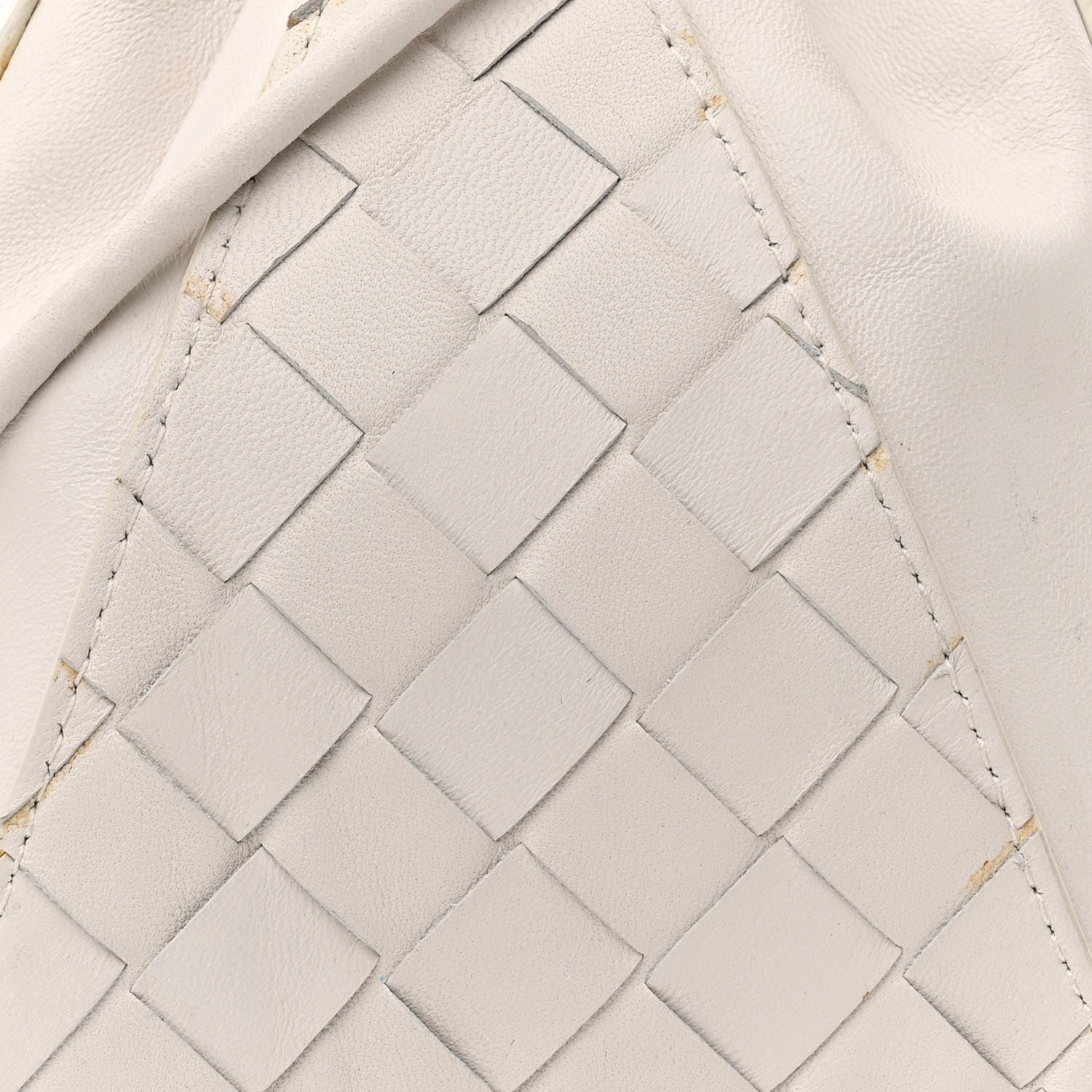 Bottega Veneta Nappa Intrecciato The Mini Knot Shoulder Bag Chalk 7 of 15