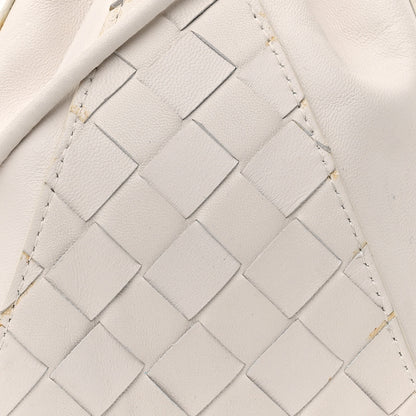 Bottega Veneta Nappa Intrecciato The Mini Knot Shoulder Bag Chalk 7 of 15