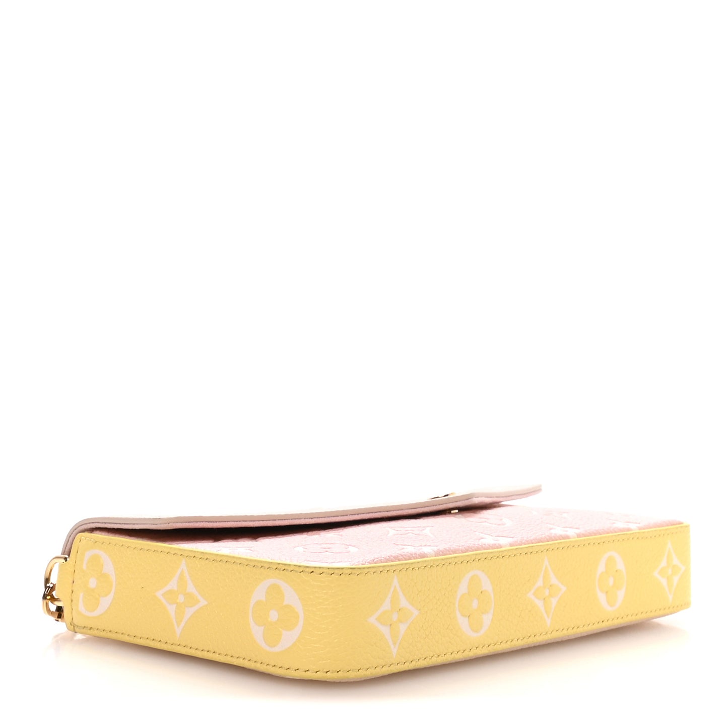Empreinte Spring in the City Felicie Pochette Chain Wallet Pink Beige Yellow