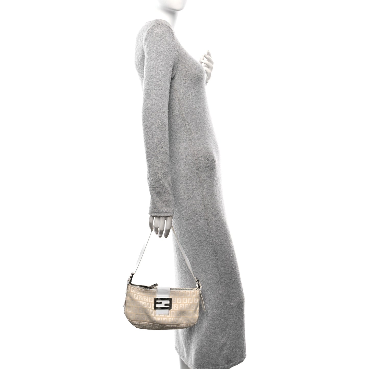 Zucchino Mini Baguette Beige White