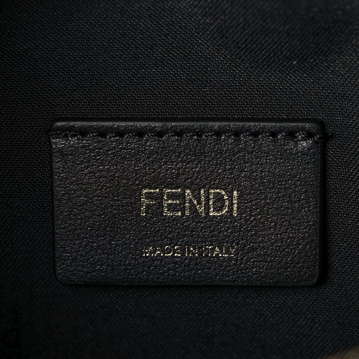 Vitello Century Bi-Color FF 1974 Embossed Mini Camera Case Maya Black