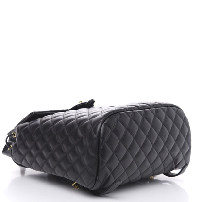 Chanel Calfskin Quilted Large Urban Spirit Backpack Black 3 of 9