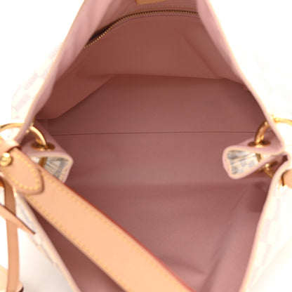 Louis Vuitton Damier Azur Graceful PM Rose Ballerine 5 of 9