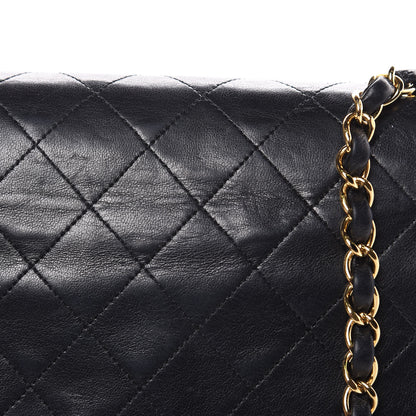 Chanel Lambskin Quilted Small Single Flap Black 12 of 13