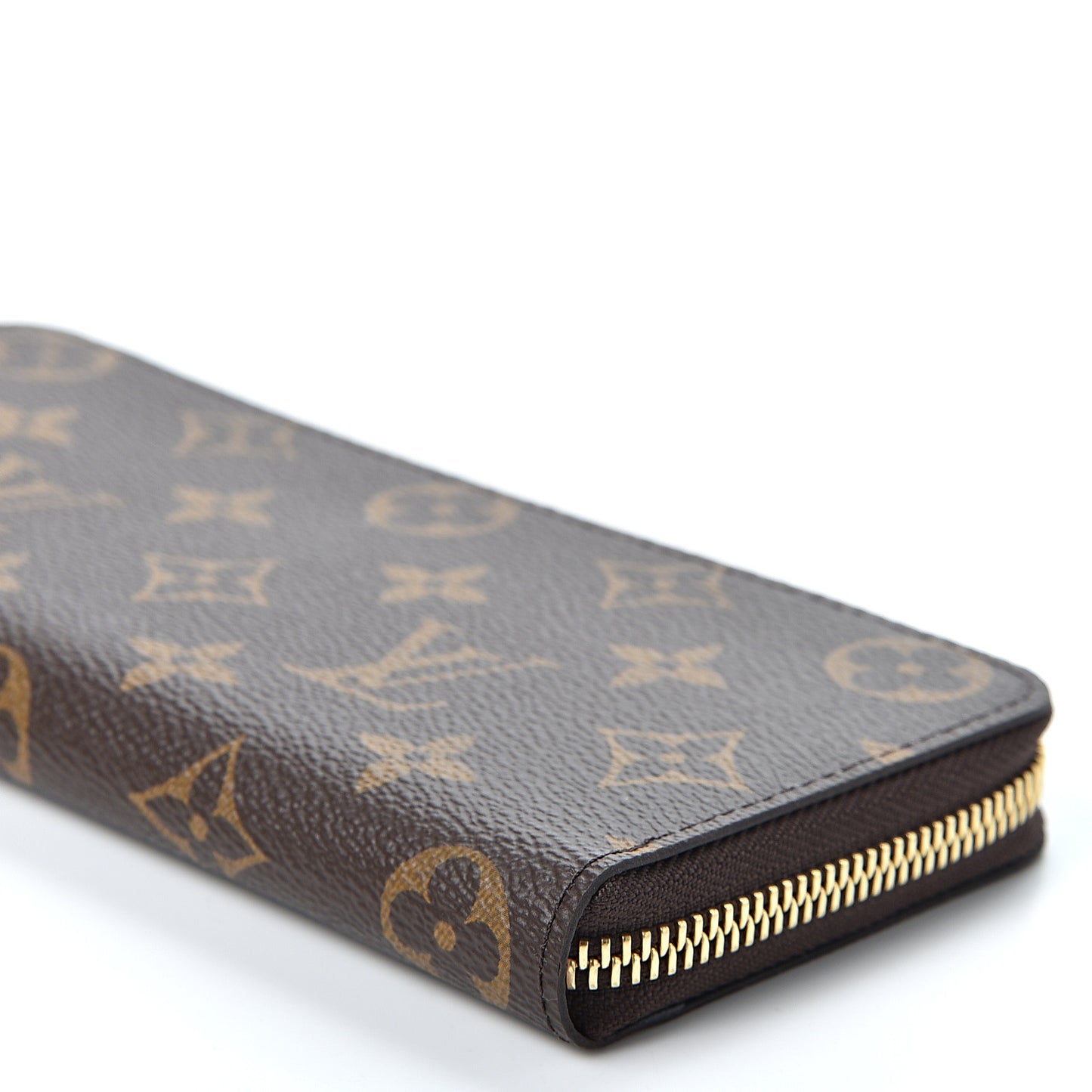 Monogram Clemence Wallet Rose Ballerine