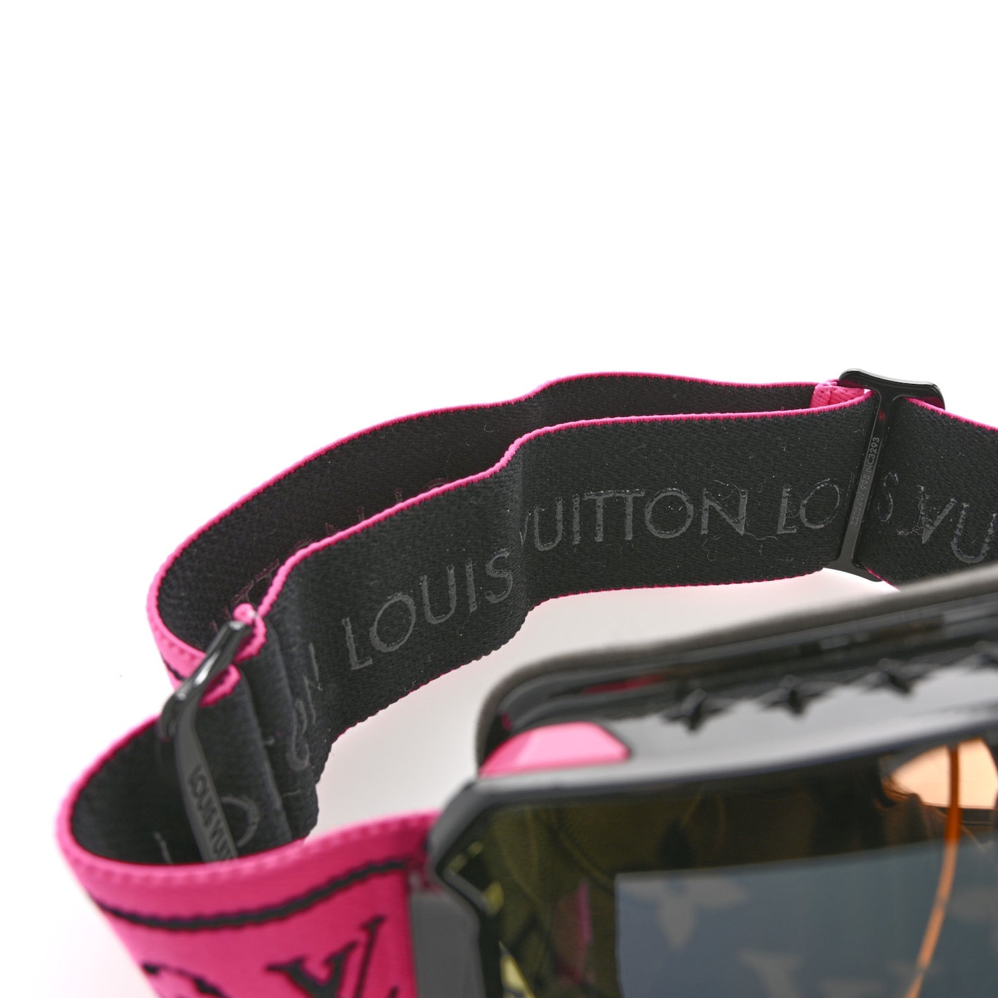 Monogram LV Snow Mask Soo Rose Fluo