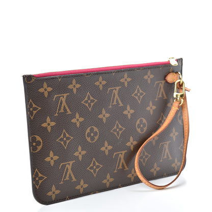 Louis Vuitton Monogram Neverfull MM GM Pochette Pivoine 2 of 10