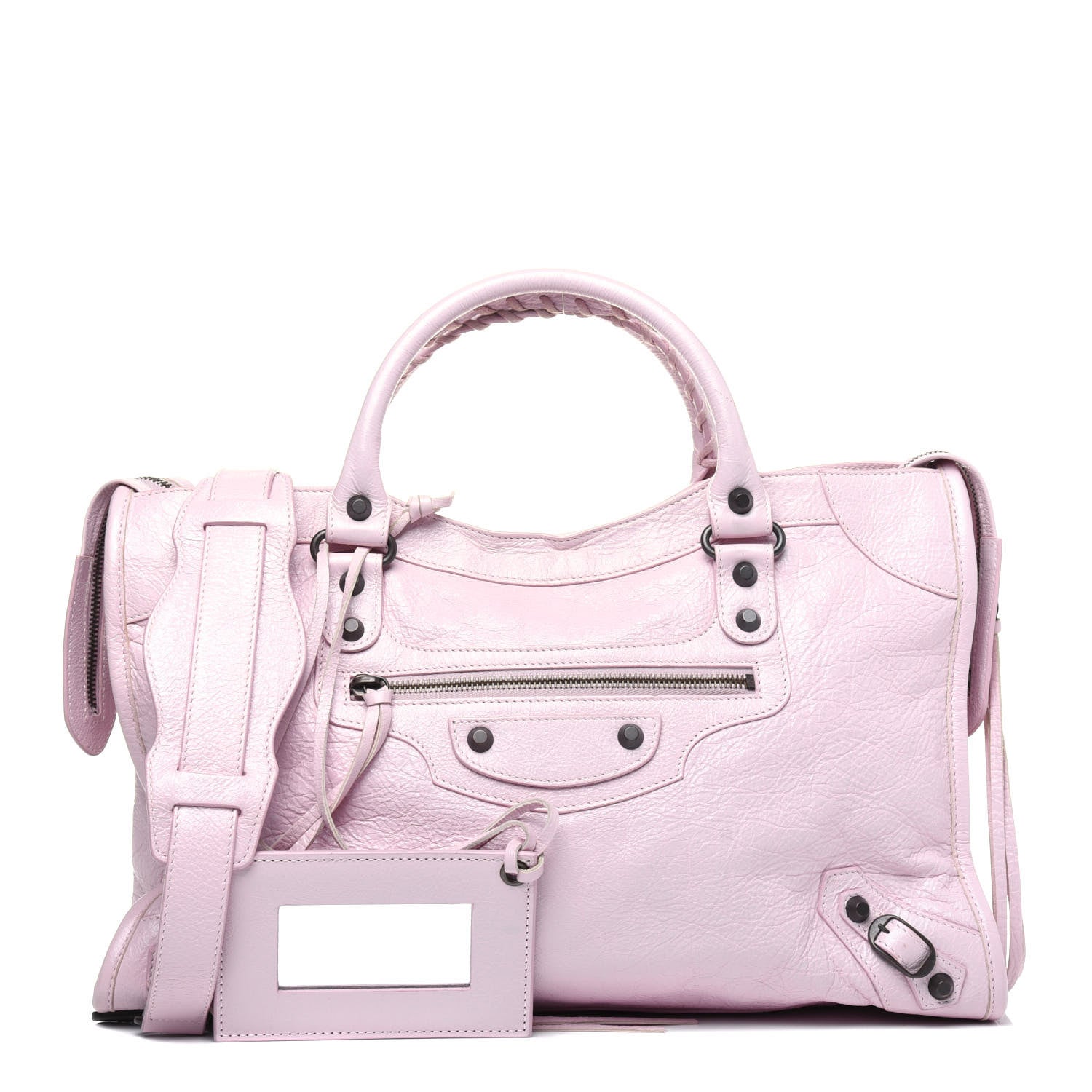 Balenciaga Agneau Classic Hardware City Rose Poudre Rose Petunia 1 of 14