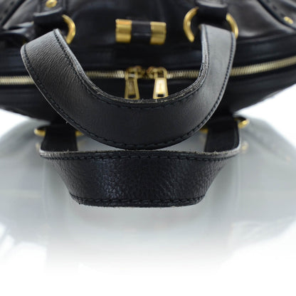 Saint Laurent Leather Oversized Muse Black 4 of 14