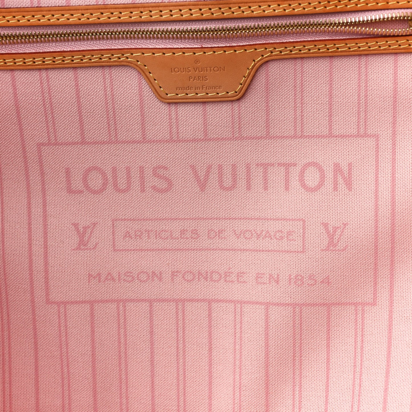 Damier Azur Neo Neverfull MM Rose Ballerine